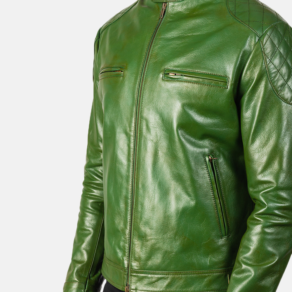 Gatsby Leather Biker's Jacket