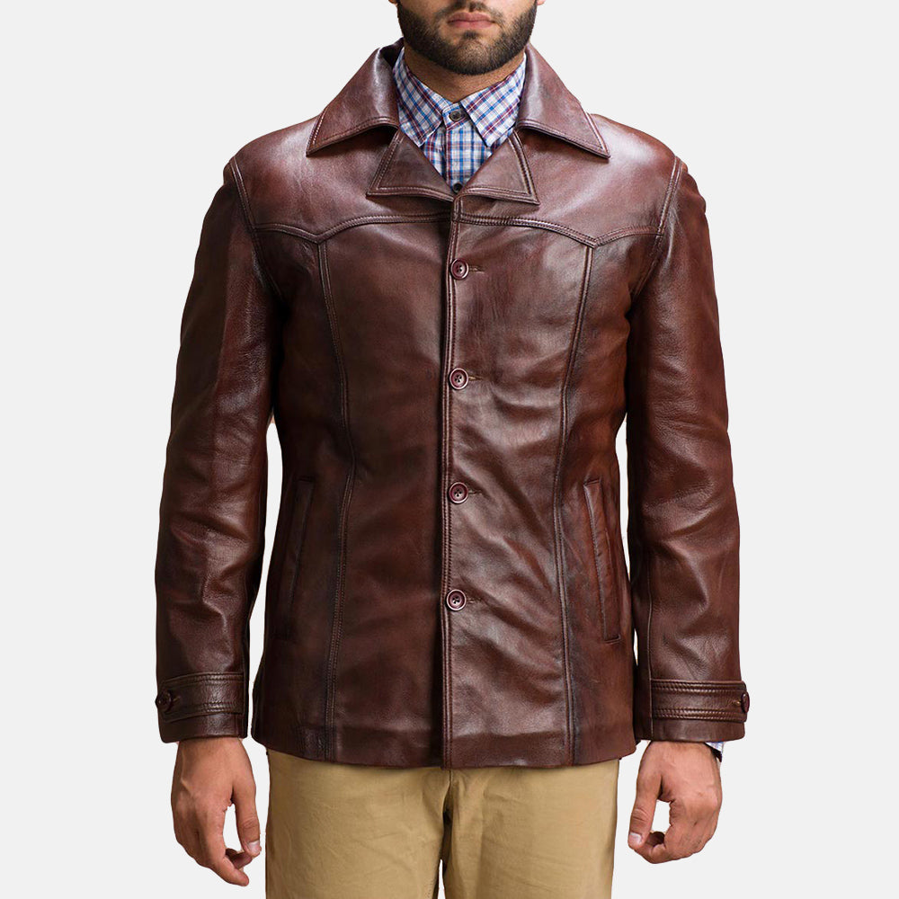 Golden Age Brown Leather Jacket