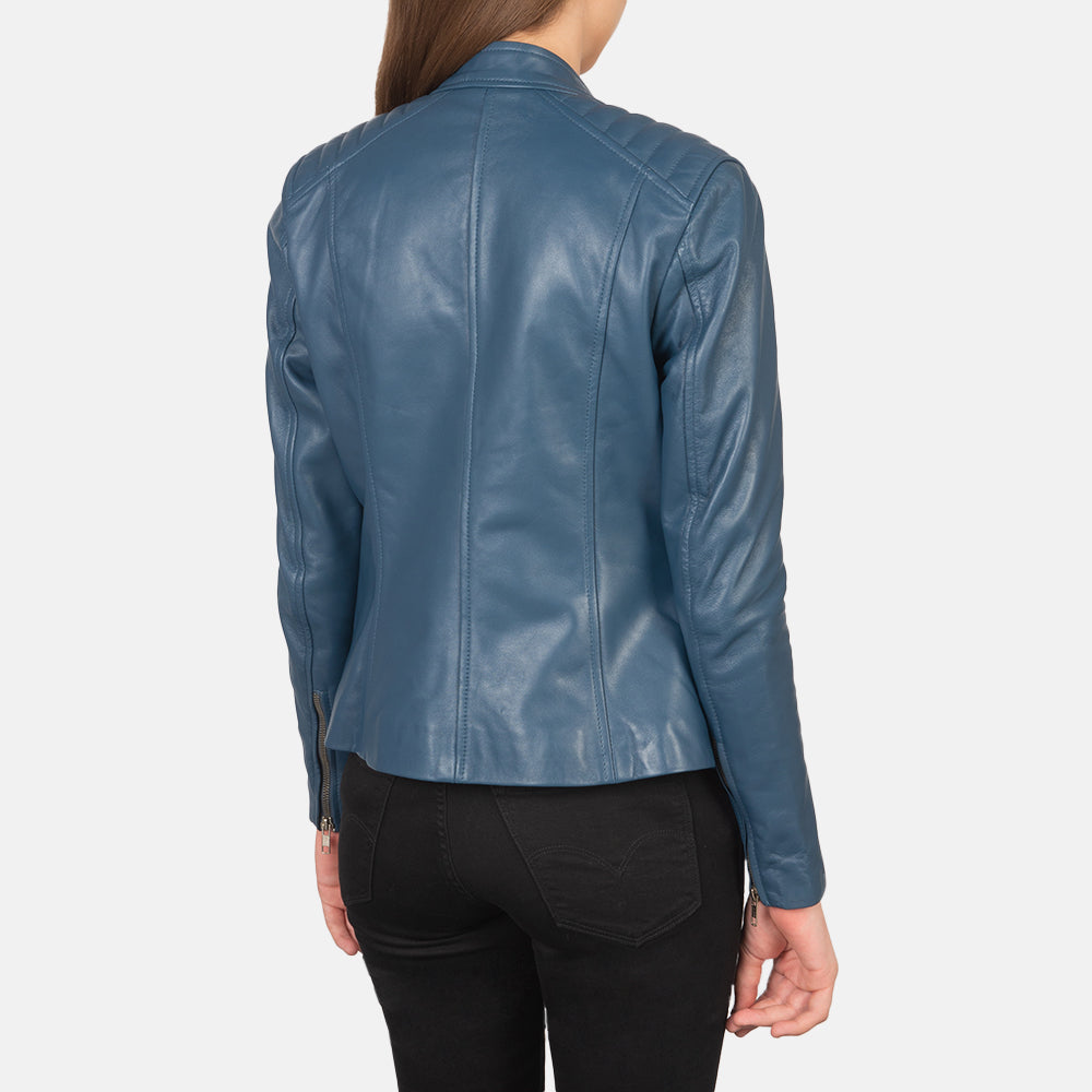 Elsie Leather Biker Jacket