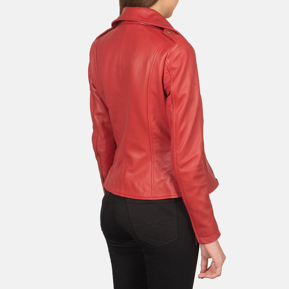 Recall Leather Biker Jacket
