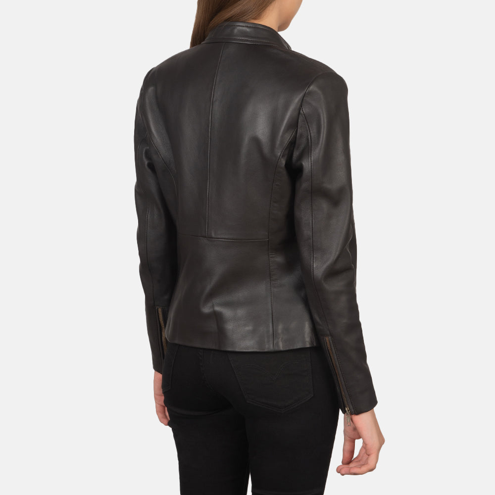 Rumble Leather Biker Jacket