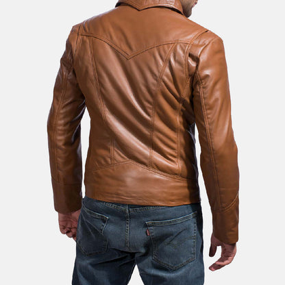 Legacy Brown Leather Jacket