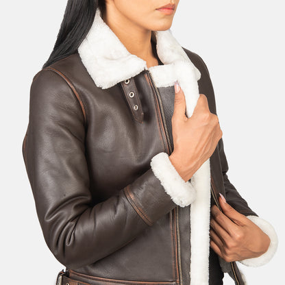 Refinement Leather Bomber Jacket